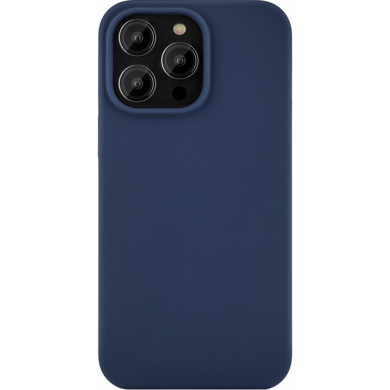 Чехол защитный Touch Mag Case, iPhone 14 Pro Max, силикон, софт-тач, тёмно-синий
